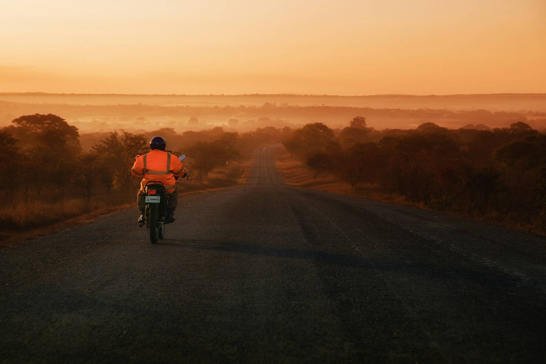 Morning on the Great East Road