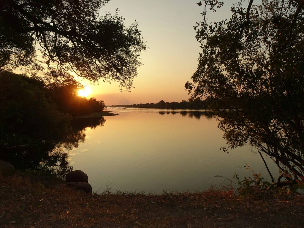 Sunset over the Kafue River