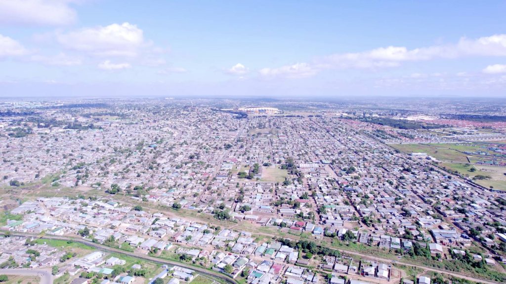 Lusaka from the air