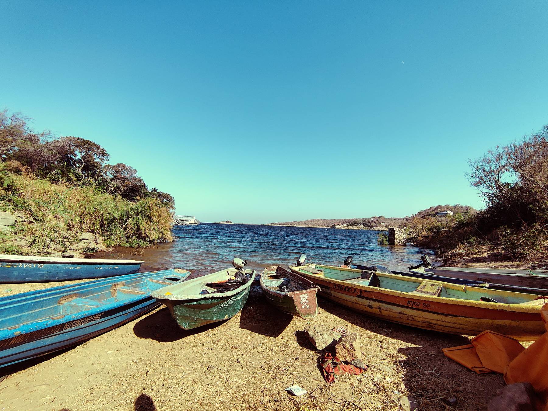 Boat harbour, Siavonga